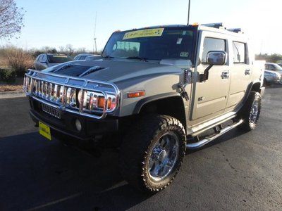 2005 hummer h2 sut 6.0l 4x4 leather sunroof heated seats