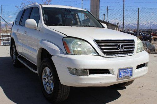 2005 lexus gx470 damaged salvage starts! loaded priced to sell export welcome!!