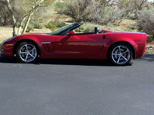 2010 chevrolet corvette grand sport convertible 2-door 6.2l