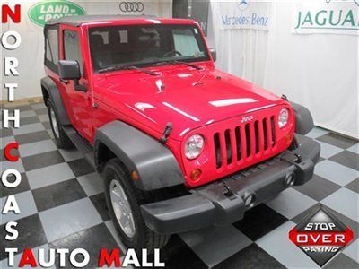 2011(11)wrangler sport 4x4 fact w-ty only 15k cruise sirius mp3 save huge!!!