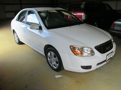 2008 kia spectra lx damaged needs project clean title damage rebuildable