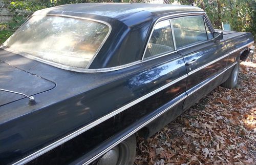 64' chevy impala black 2dr hardtop...runs great!!!