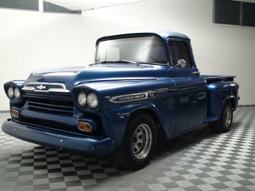 1959 chevrolet apache restored strong v8 newer engine and upgrades