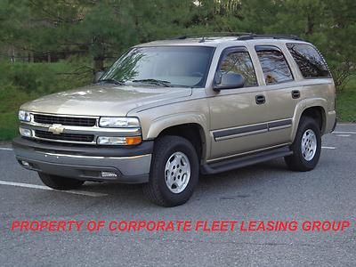 05 tahoe ls 4wd low miles leather extra clean in &amp; out fully inspected