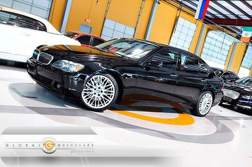 07 bmw 750li sport auto loaded f/r luxury sts nav pdc  entry drive active cruise