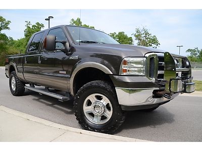 2006 ford f250 fx4 lariat 4x4 lifted w/ new 35" tires  one-owner clean carfax