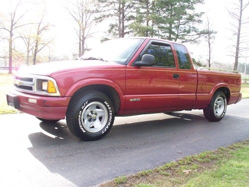 1996 chevrolet s10 extended cab configurations