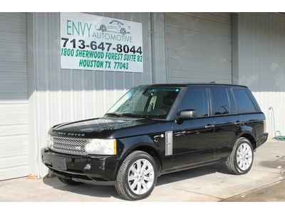 2006 range rover supercharged v8 new tires rear view camera navigation rear dvd