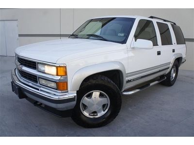 Rare 98 chevy tahoe strickland special edition 4wd wood heated seats must see!!!