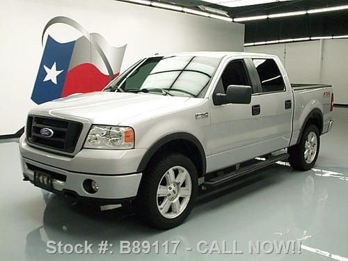 2008 ford f-150 fx4 supercrew 4x4 cruise ctrl 20's 88k texas direct auto