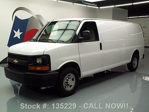 2008 chevy express 2500 custom shelving partition 63k texas direct auto