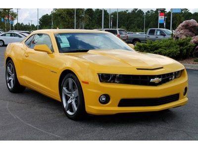 2ss new coupe 6.2l cd rally yellow  (additional charge - premium paint.) abs a/c