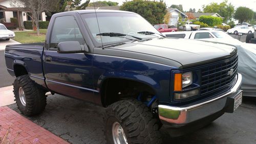 1992 chevy lifted show truck reg cab short bed