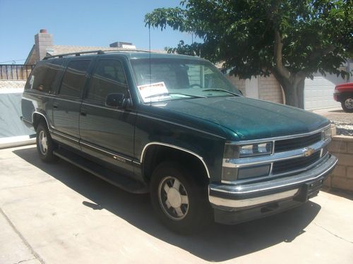 98 chevy suburban 1500 low miles runs great