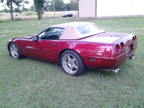 1992 corvette convertible with hard top