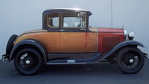Barn find 1931 ford model a coupe original california rust free car