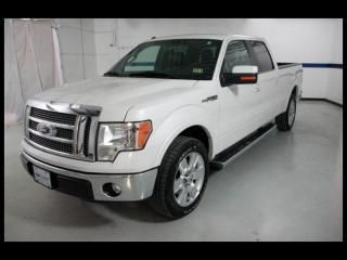 11 ford f150 4x2 crew cab lariat, leather, sony audio, running boards,we finance