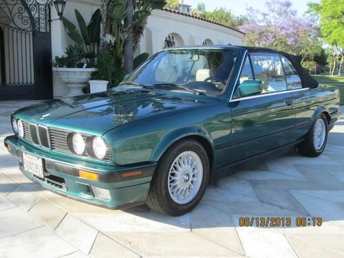 1992 bmw 325i convertible 2-door 91k miles 5-speed excellent condition