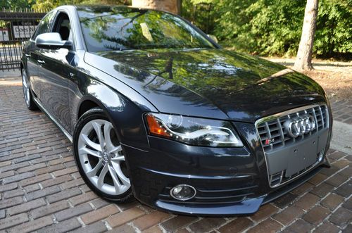 2012 audi s4 supercharged!.no reserve.awd.leather/navi/moon/18's/bose/rebuilt