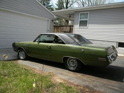 1971 dodge dart swinger 56k original miles - v8 - all original - rare export car