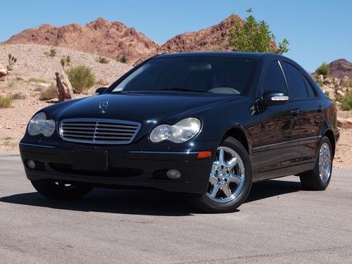Mint condition 2001 mercedes benz c240 elegance low mile exceptional care loaded