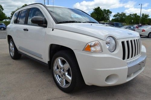 2007 jeep compass limited auto 4x4 sunroof leather keyless clean carfax