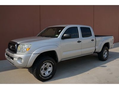 06 toyota tacoma v6 double cab 4x4 lifted 2 owner carfax certified xtra clean!!!