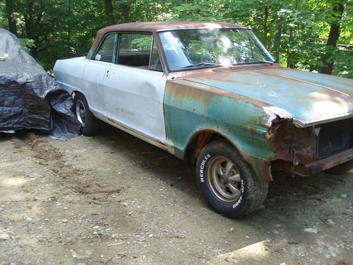 1963 chevy nova 327 v8 muncie 4 spd 12 bolt posi