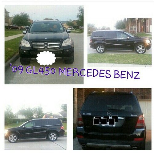 Black 2009 mercedes benz gl450