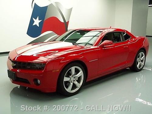 2012 chevy camaro 2lt rs htd leather hud 20" wheels 16k texas direct auto