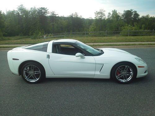 Sell used WHITE 2005 Chevrolet Corvette C6 with Chrome Z06 ... Sell used WHITE 2005 Chevrolet Corvette C6 with Chrome Z06 ...