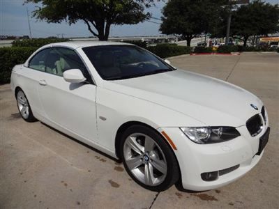 335i convertible 3 series low miles automatic 3.0l alpine white leather nav aux