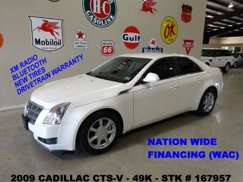 2009 cts,rwd,3.6l direct injection,leather,bose,onstar,17in whls,49k,we finance!