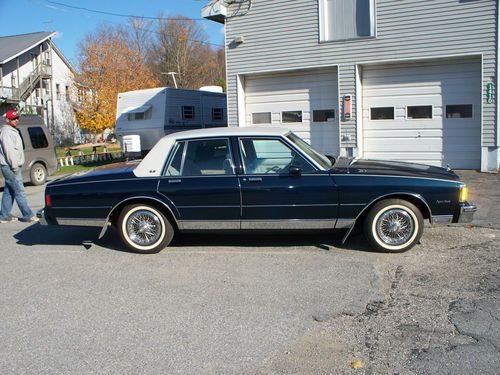 Sell used 1982 Chevrolet Caprice Classic Sedan 4-Door 5.0L ...