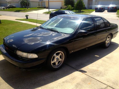 1996 impala ss black lt1 garage kept mechanic owned new interior 167,xxx custom