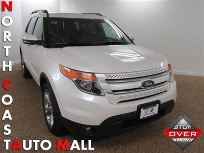 2012(12)explorer limited 4wd fact w-ty only 22k back up navi heat/cool sts lthr
