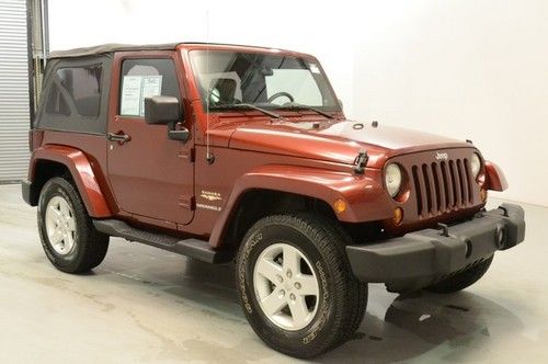 2007 jeep wrangler sahara 2dr manual keyless clean carfax kchydodge