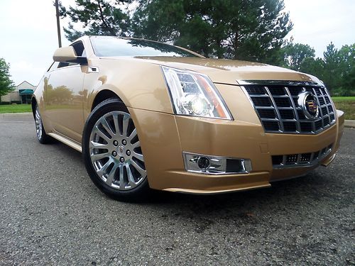 2013 cadillac cts coupe / no reserve/ navigation/ sunroof/ low mile/ leather