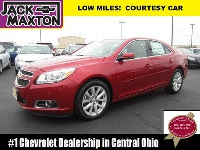 2013 red chevy malibu low miles courtesy car  remote start bluetooth back-up cam