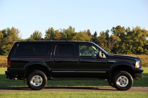 2002 ford excursion limited 7.3l diesel 66k actual miles 1-owner 4x4 no reserve