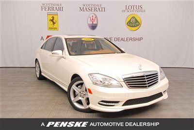 2010 mercedes s550 amg~heated &amp; ventilated seats~rear camera~park distance