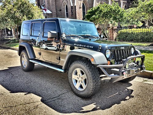 2010 jeep wrangler unlimited rubicon - led lights, winch, smittybilt upgrades!