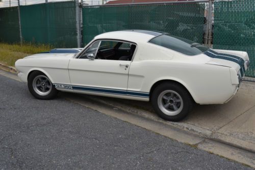 1965 ford mustang, shelby gt 350 r model tribute-restored from the ground up
