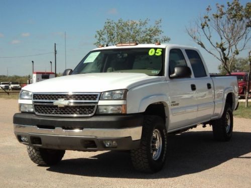 2005 chevy 2500hd 4x4 duramax diesel, bose, gooseneck, power seat, cloth