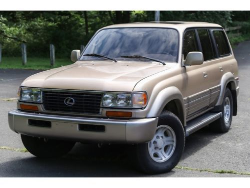 1997 lexus lx450 1 owner 4wd 4x4 carfax loaded 3rd row clean 7 passenger