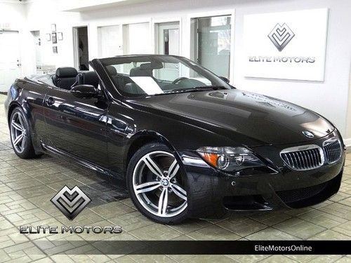 2007 bmw m6 convertible smg navi soft close doors hud keyless go $117,000 msrp