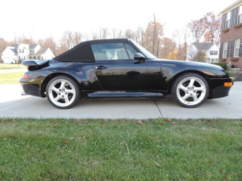 Porsche 993 turbo look cabriolet- conversion