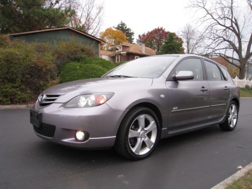 2004 mazda 3 hatchback only 74k miles one owner no accidents manual transmission