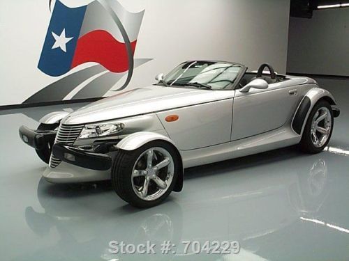 2001 chrysler prowler roadster leather one owner 7k mi texas direct auto