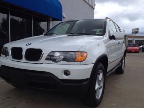 2001 bmw x5 3.0i clean carfax one owner sunroof leather